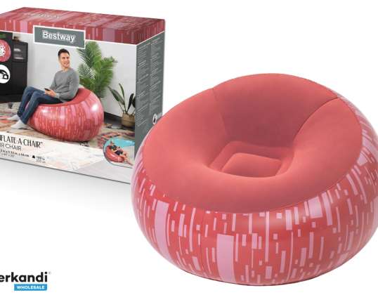 Inflatable Chair Red Bestway 75052