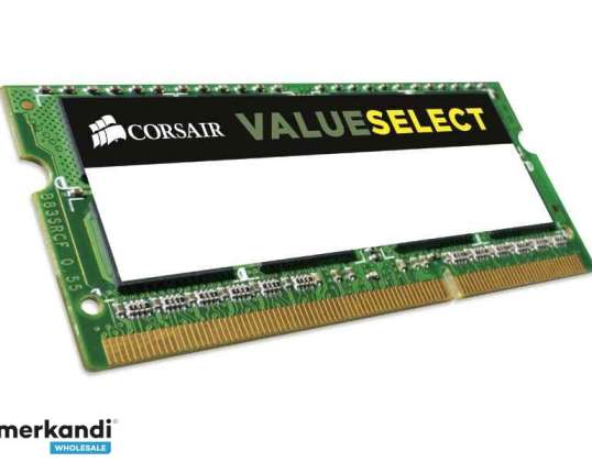 Módulo de memoria Corsair 4GB DDR3L 1333MHz DDR3 CMSO4GX3M1C1333C9