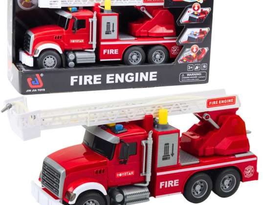 Feuerwehrauto mit Ausleger Wasserlichter klingt rot 1:14