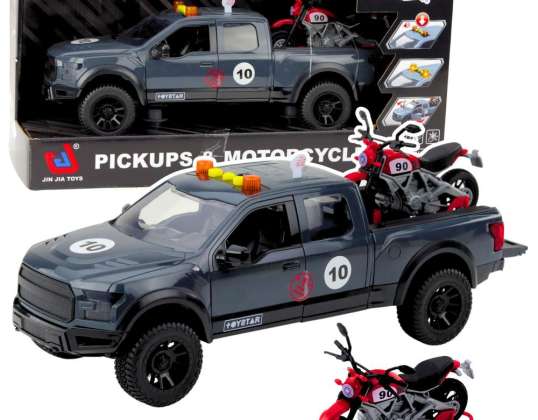 NEL 21492 Pickup mit Motorlicht klingt grau 1:12