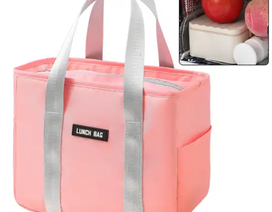 Soojusisolatsiooniga lõunakott roosa 24cm