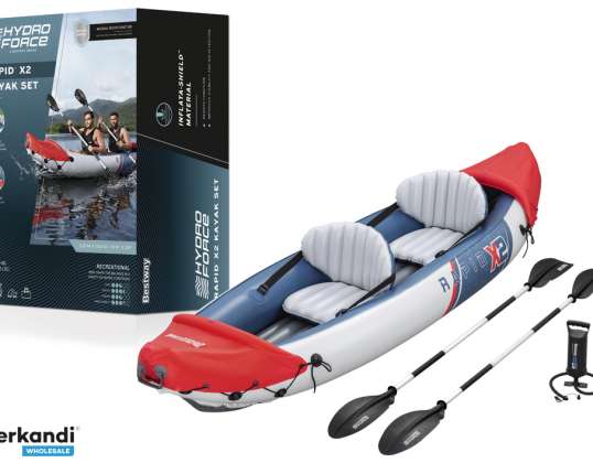 Zweisitzer aufblasbares Kajak 321 x 88 cm Bestway 65077