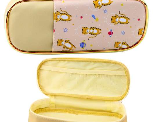 Trousse d’école Boîte à outils Space Tigers Beige 24cm