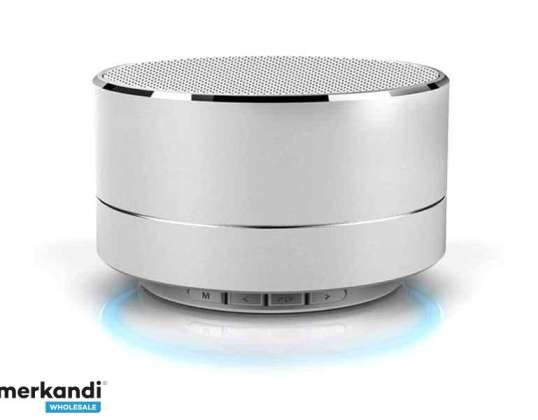 Reekin Marlin Bluetooth Lautsprecher mit Freisprech  Silber