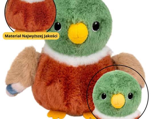 Plüss kabala bújós madár plüss kis kacsa 12cm
