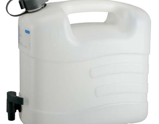 Vannkanne 10 l med kran, polyetylen