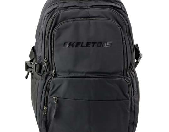 Funktioneller City-Rucksack 9 Taschen Schwarz 35L