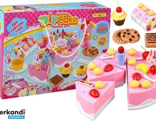 Set Doğum Günü Partisi Pastası Kesme Tatlısı