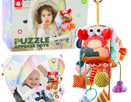 Cube sensoriel lit bébé pendentif animaux marins