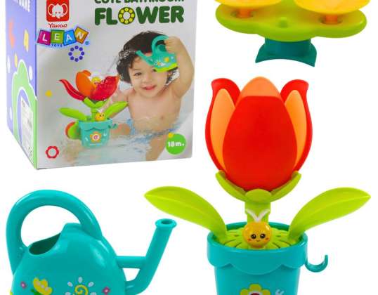 Annaffiatoio interattivo per fiori giocattolo da bagno