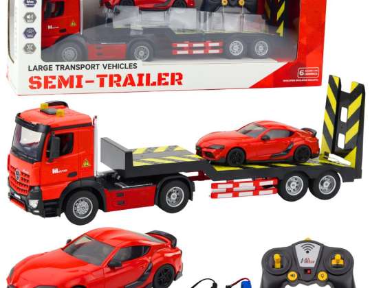 Carro Desportivo RC Vermelho 1:16