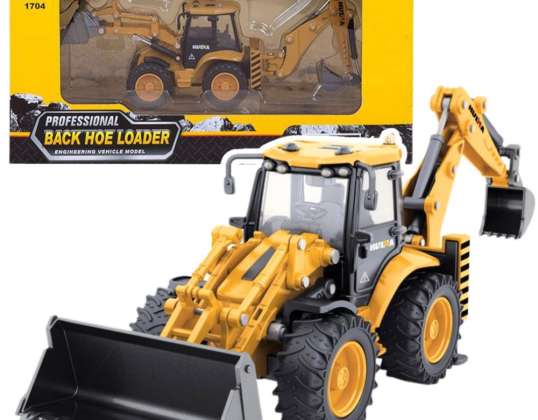 Telescopic Loader Huina Yellow 1:50