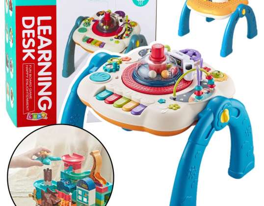 Educational Table Interactive Building Surface 2in1 Blue