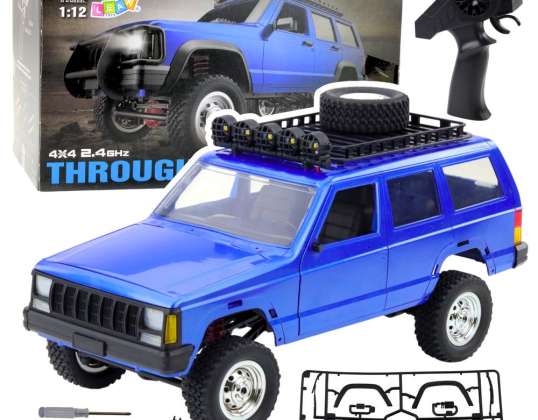 MN78 RC Позашляховик 4x4 привід синій 1:12