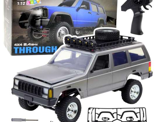 MN78 RC Позашляховик 4x4 Привід Срібло 1:12