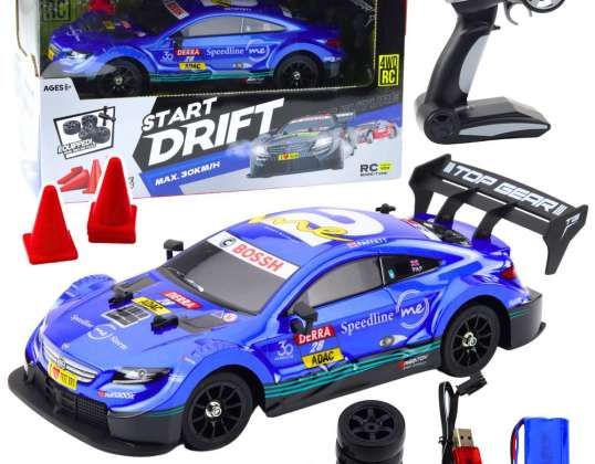 RC Drift Rennwagen Blau 30km/h 1:16