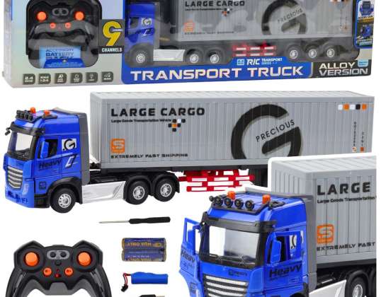 Ciężarówka Transportowa Z Kontenerem Zdalnie Sterowana RC 1:24