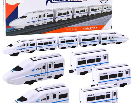 Tren İnteraktif Tren Vagonları Sesler Açık Beyaz 62cm