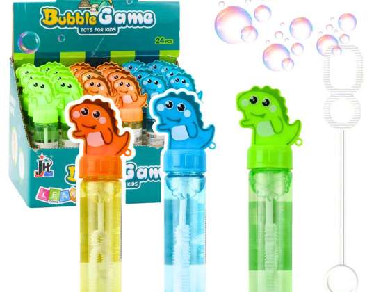 Dinosaur Soap Bubbles 3 Bubble Holes Mix Colors 30ml