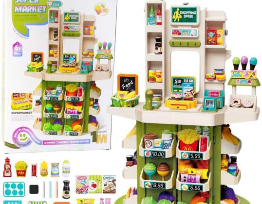 Magazin de jucării pentru copii Super Market interactiv 67el