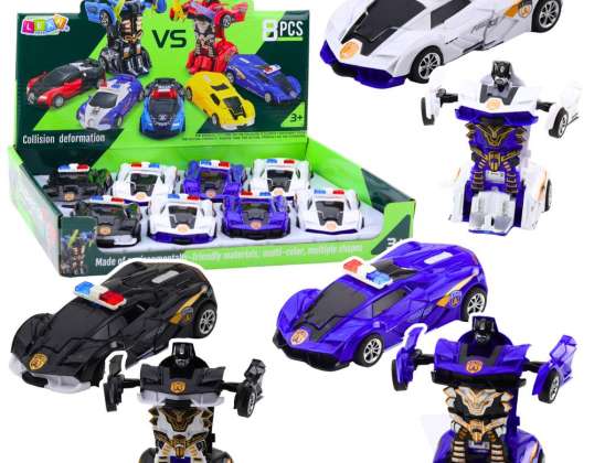 Auto Robot 2in1 Sport Polis Bil Drive Mix