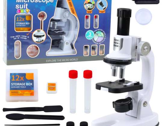 LED-Bildungsmikroskop Vergrößerung 1200x Zubehör für das Scientific Kit