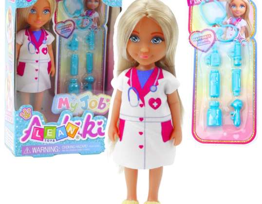 Ankiki Doctor Mini Doll Set met Behandeling Accessoires