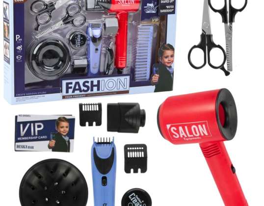 Set de coiffure pour garçon sèche-cheveux peignes à rasoir Accessoires