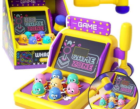 Whack A Mole Arcade Game Slot Machine With Hammer Lights Sounds