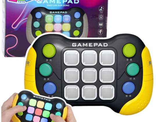 Elektronikus Arcade játékvezérlő Pop It LED 5 mód