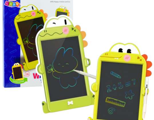 Schreibtafel LCD Stylus Dinosaurier Grün