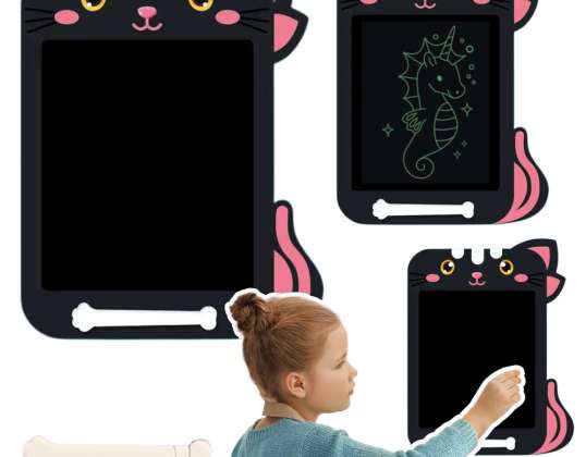 Marker Zeichenbrett Schreiben LCD Stylus Katze Schwarz