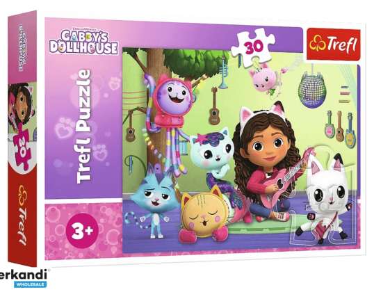 Puzzle 30 Gabi und ihr zauberhaftes Haus Universal Gabbys Dollhouse 18301