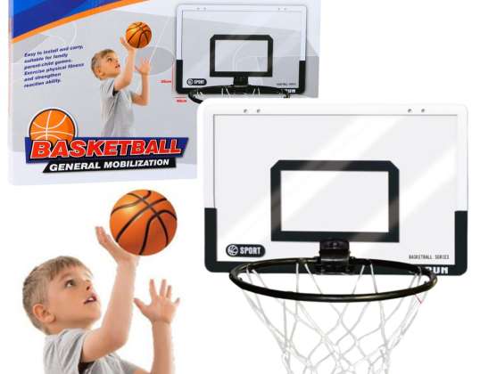 Basketbal Set Backboard Doel Hoepel Bal Pomp