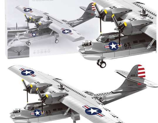 Blocos de Construção Avião PBY 5A Catalina 364 peças