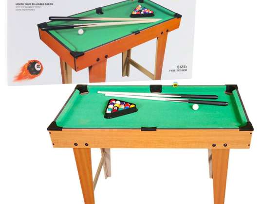 Mini Billar Mesa Bolas de Madera Palos Triángulo Tiza