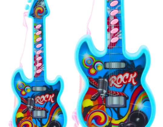 Children's Electric Guitar Melodies Solmization Range Blue 29cm