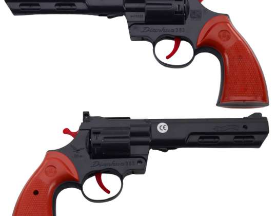 Percussion Gun Revolver Prop Shot Sound Black