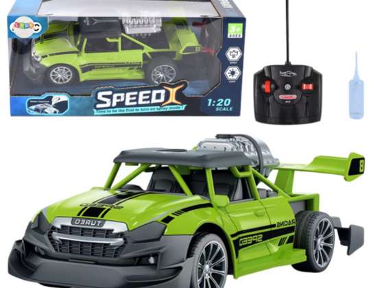 RC Auto Afstandsbediening 1:20 Lichten Smoke Effect Groen