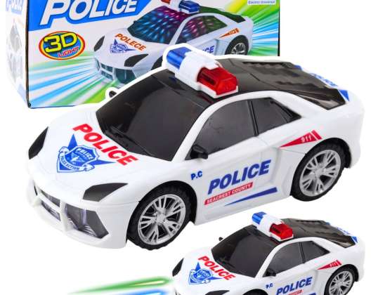 Police Car Interactive Lights Sounds