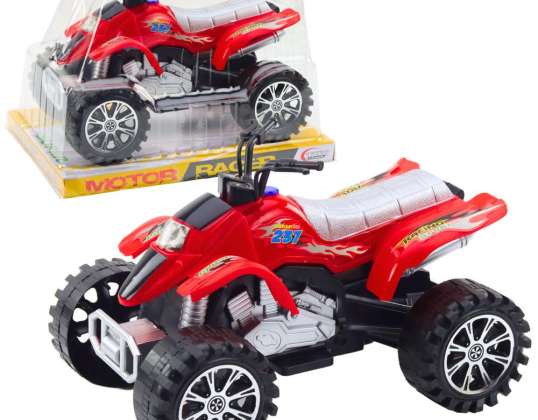 Quad Terrain Drive Profilräder Rot