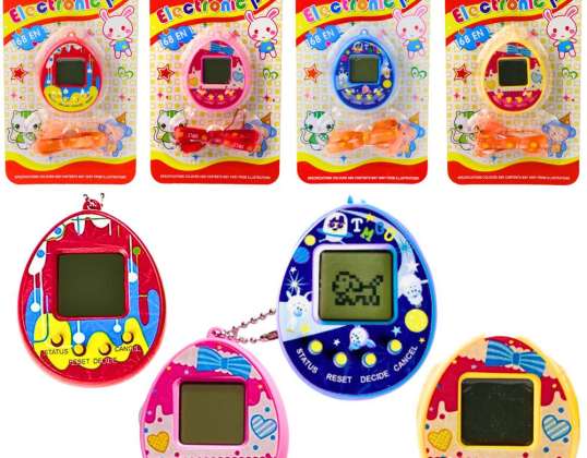 Tamagotchi Elektronisches Spiel Virtuelles Haustier als Leinenmischung