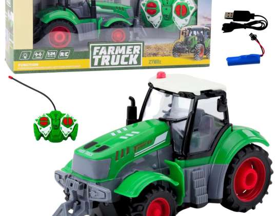 NEL 25062 Traktor Traktor RC Grün 1:24