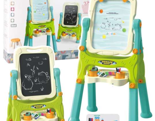 Double-sided educational board for frames Accessories green 3in1