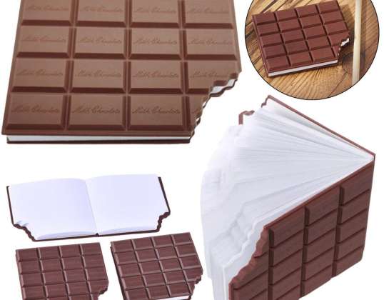 School Office Notebook Chocolate Liner Linerless Fragrant Brown