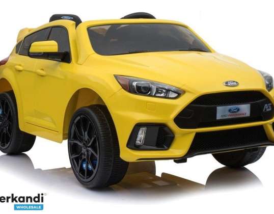 Batteriebetriebenes Auto Ford Focus RS Gelb