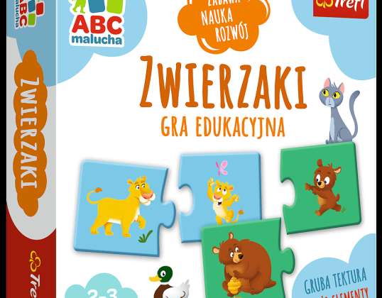 Educational Game Pets from the ABC Series of Toddler Trefl 01940