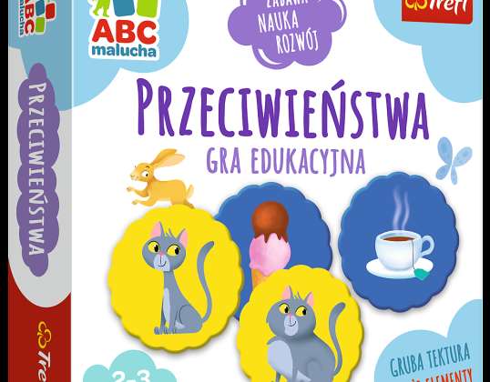 Gegensätze-Spiel aus der ABC-Reihe Kleinkind Trefl 01943