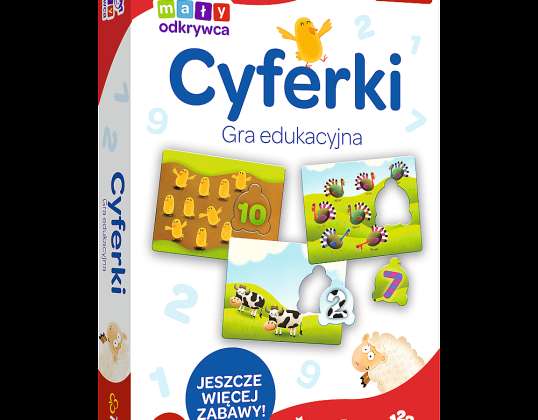 Educatief spel Getallen uit de Little Explorer-serie Trefl 01946