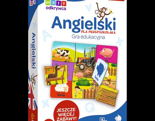 Gioco educativo in inglese per bambini in età prescolare della serie Little Explorer Trefl 01949